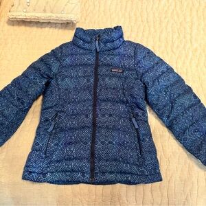 Patagonia Blue Geometric Jacket